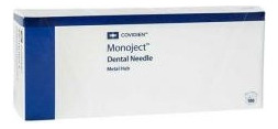 Aguja Dental Monoject Caja Con 100pz