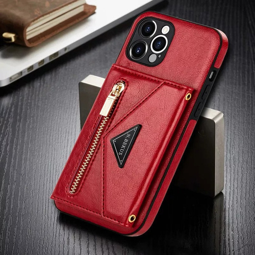 Funda De Piel Para iPhone Funda Tipo Cartera Con Correa