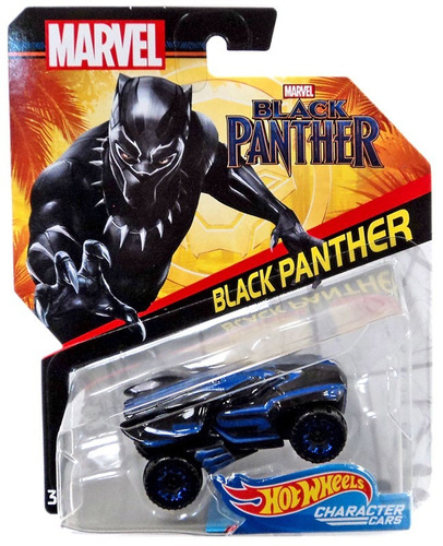 Hot Wheels Carácter Coches Pantera Negra De Fundición De