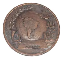 Comprar Medalla Asociación Filatélica Argentina Cobre 35 Mm - 096