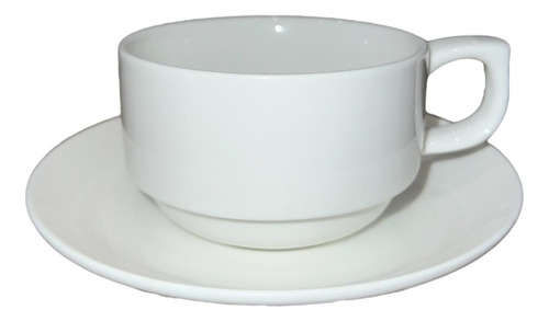 Taza De Té Con Plato De Porcelana - Claudia Adorno