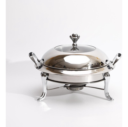 Estufa De Acampada, Calentador De Comida Para Buffet, Plata
