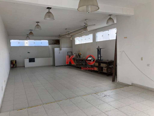 Casa Para Alugar, 400 M² Por R$ 15.000,00 - Vila Matias - Santos/sp - Ca0966