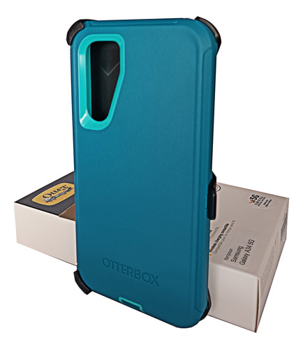 Funda Para Samsung Galaxy A34 5g Defender Otter Box  +clip
