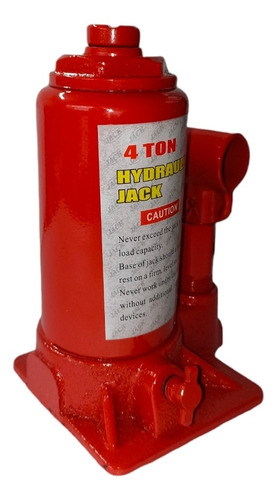 Imagen 4 de 8 de Gato Hidráulico De 4 Ton Tipo Botella + Estuche
