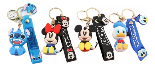 Llavero  Accesorio Llaves Colgante Diseños Muñecos Disney 