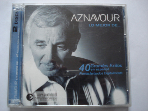 Cd Charles Aznavour Lo Mejor De 2 Cd