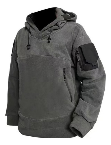 Sudaderas Militares Con Capucha, De Forro Polar, Tácticas, P