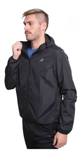 Campera Rompeviento Topper Open Negro Hombre