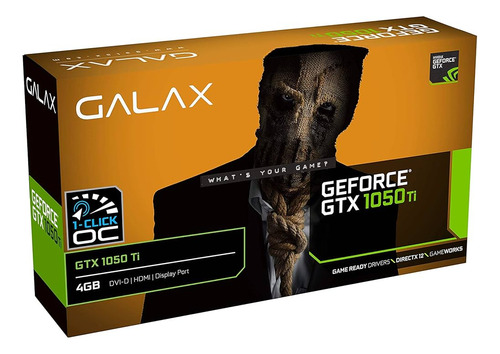 Caja Vacia De Placa De Video Galaxy Geforce Gtx 1050ti 4gb (Usado)