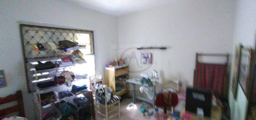Imagem 5 de 10 de Apartamento Térreo Com 2 Dormitórios, 1 Banheiro, 1 Vaga Coletiva Insuficienteà Venda, 60 M² Por R$ 290.000 - Encruzilhada - Santos/sp - Ap10613