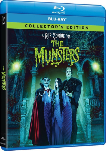  Rob Zombie The Munsters 2022 Blu-ray Import Nuevo Original