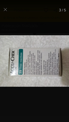 Tiras Reactivas Accu-chek
