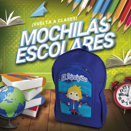 Kit Imprimible Mochilas Escolares Para Sublimar M2