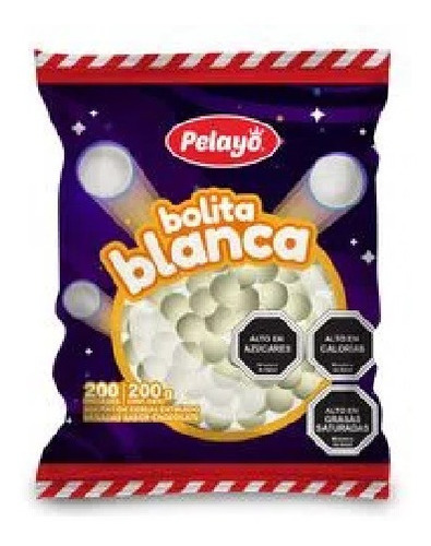 Bolitas De Chocolate Blanco Pelayo 200gr(2 Unidad)-super