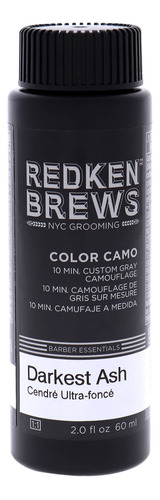 Redken Brews Color Camo Dark Ash Para Homens, Cor De Cabelo,