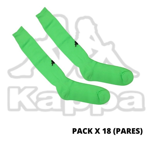 Medias Kappa Original Pack X 18 Pares Adulto Futbol Hockey 