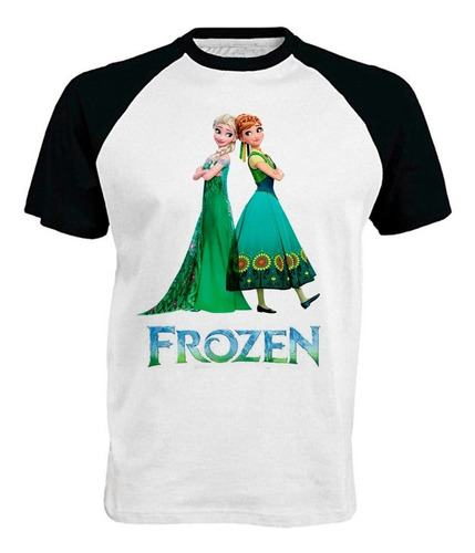 Remera Frozen Sisters Pelicula Spun Adulto/niño 