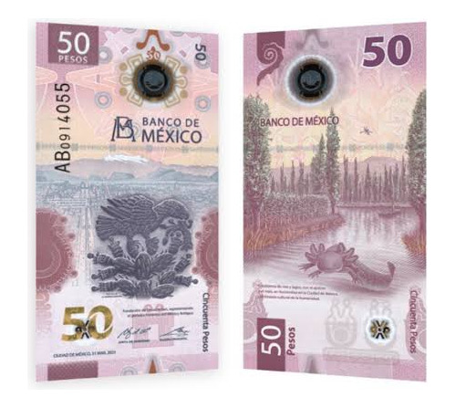 Billetes 50 Pesos Conmemorativos Ab Ad Ae