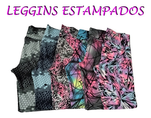 Leggins Estampados De Excelente Calidad