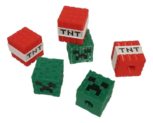 Minecraft Souvenirs Topper Lápiz X 40 Sin Lápiz