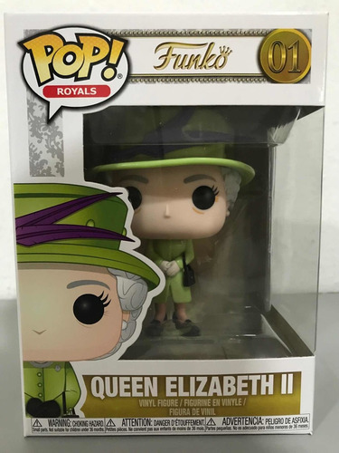 Queen Elizabeth Ii 01 Royale Family Funko Pop Original