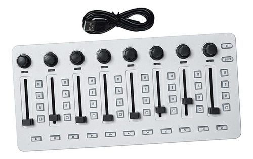 Controlador Midi Inalámbrico Consola De Mezclas Midi De 8