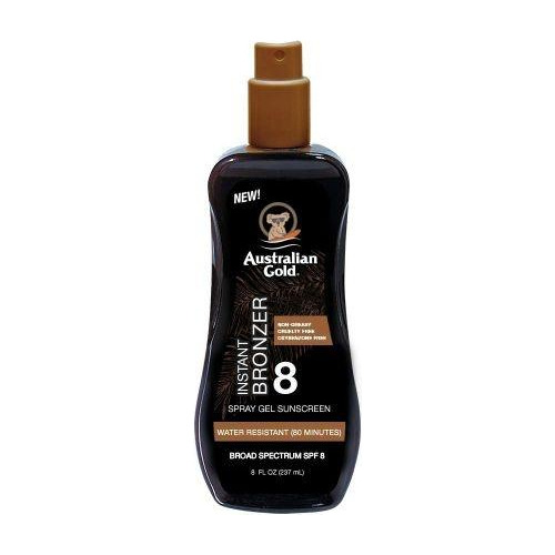 Bronceador Australian Gold Spray Con Bronzer Fps8 177ml