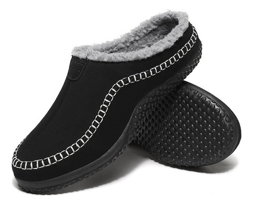 Zapatillas De Estar Por Casa De Algodón Para Hombre