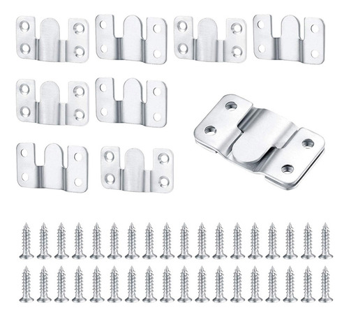 Soporte De Montaje Empotrado, 10 Unidades, Para Colgar Muebl