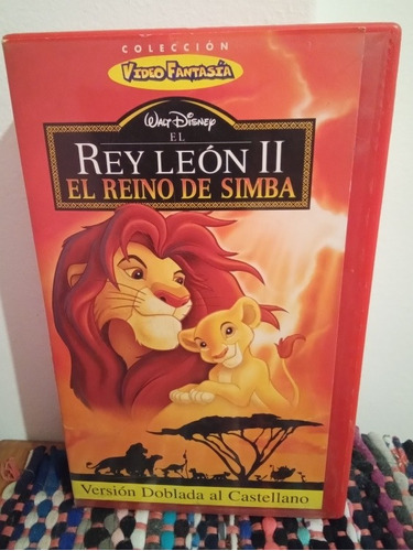 El Rey León 2 Vhs