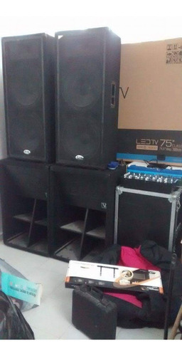 Equipo De Sonido Profesional Remato Negociable 