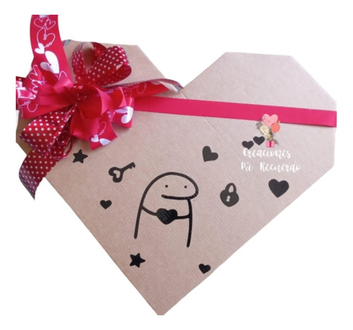 2 Caja De Corazon De Carton Para Regalo Sorpresa Decoradas