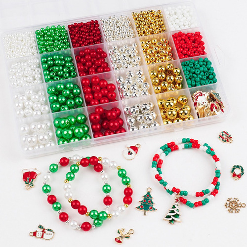 Cuentas Navideñas, Cuentas Espaciadoras, Dijes Decorativos