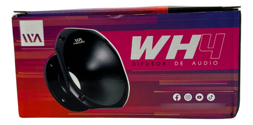 Corneta Para Driver De Aluminio War Audio Wh4