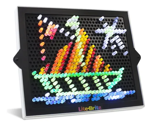 El Puente Direct Lite Brite Magic Visualización Estilo Retro