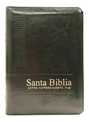 Biblia Reina Valera 1960 Letra Mayor 11 Puntos Cierre Negro