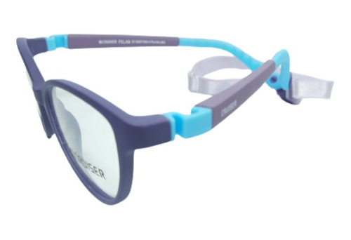 Anteojo Gafa Lente Niño Flexible Cruiser Pilar Violeta