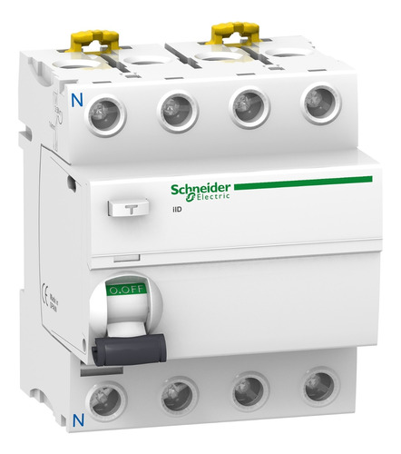 Disyuntor Diferencial Tetrapolar Acti9 Ild 4x63a 30ma Ac