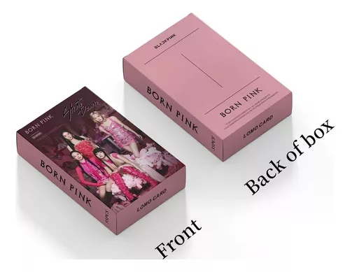 Photocards Blackpink Caja X 55 Cartas Kpop Lomocard GENERICO