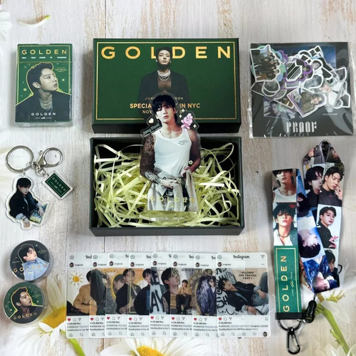 ( Photocards De Jungkook ( Bts ) Golden&seven