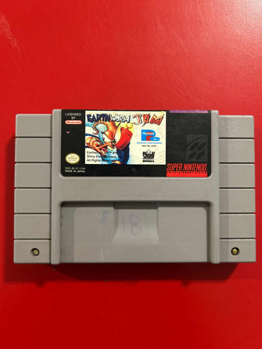 Earthworm Jim Snes Super Nintendo