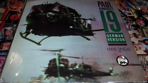 Paul Hardcastle 19 (german Version) Vinilo Maxi Rareza 1985