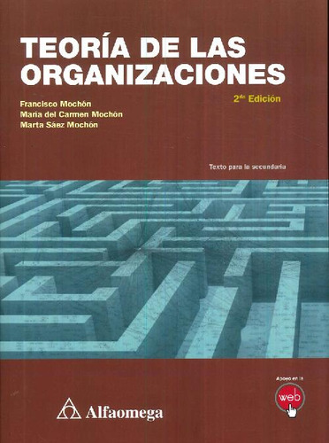 Libro Teroría De Las Organizaciones De Francisco Mochón Morc