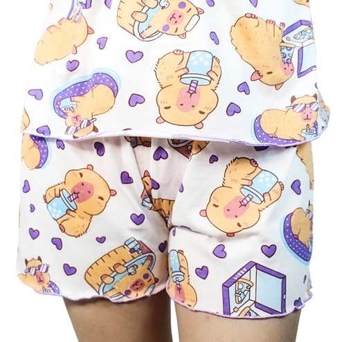 Pack X4 Pijama Con Bvd Y Short - Creaciones Sarvieli
