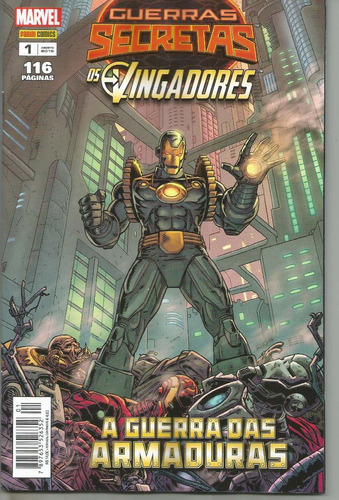 Guerras Secretas Os Vingadores 01 Panini Bonellihq Cx446 H18