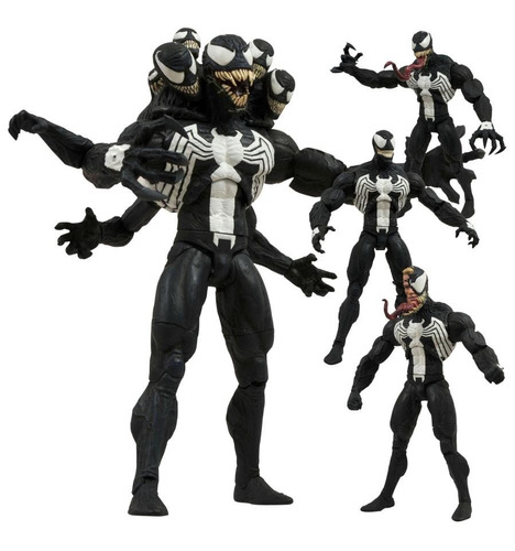 Boneco Venom Homem Aranha Marvel Studios Select Comics