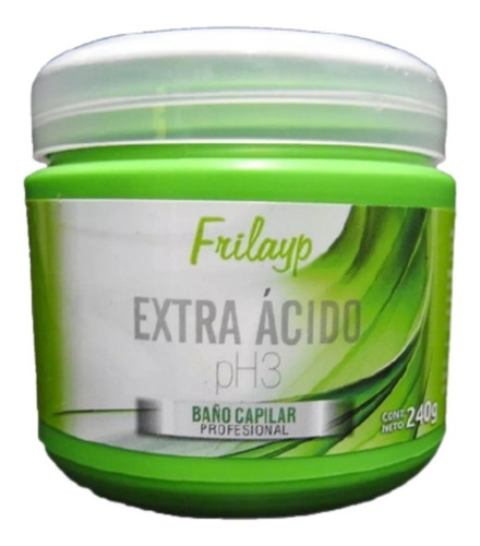 Baño De Crema Frilayp Extra Acido  240grs