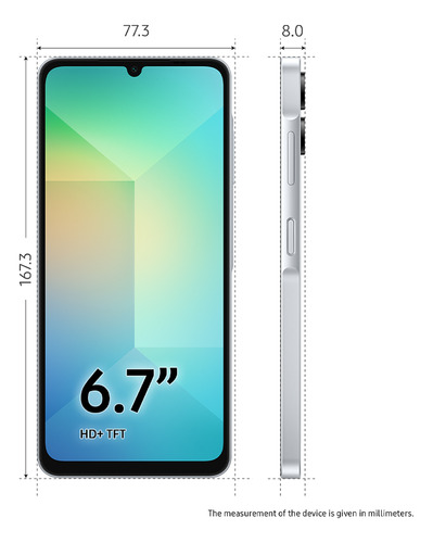 Samsung Galaxy A06 Dual SIM 128 GB blanco 4 GB RAM