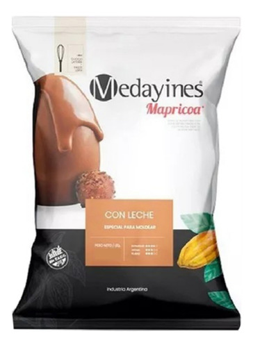 Chocolate Con Leche Medayines Mapricoa 500grs